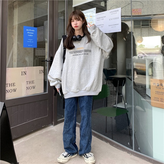 Swy 英字トレーナー 韓国ファッション レディース ロンt ストリート系 かっこいい Emyuu Swy 英字トレーナー 韓国ファッション レディース ロンt ストリート系 かっこいい Emyuu