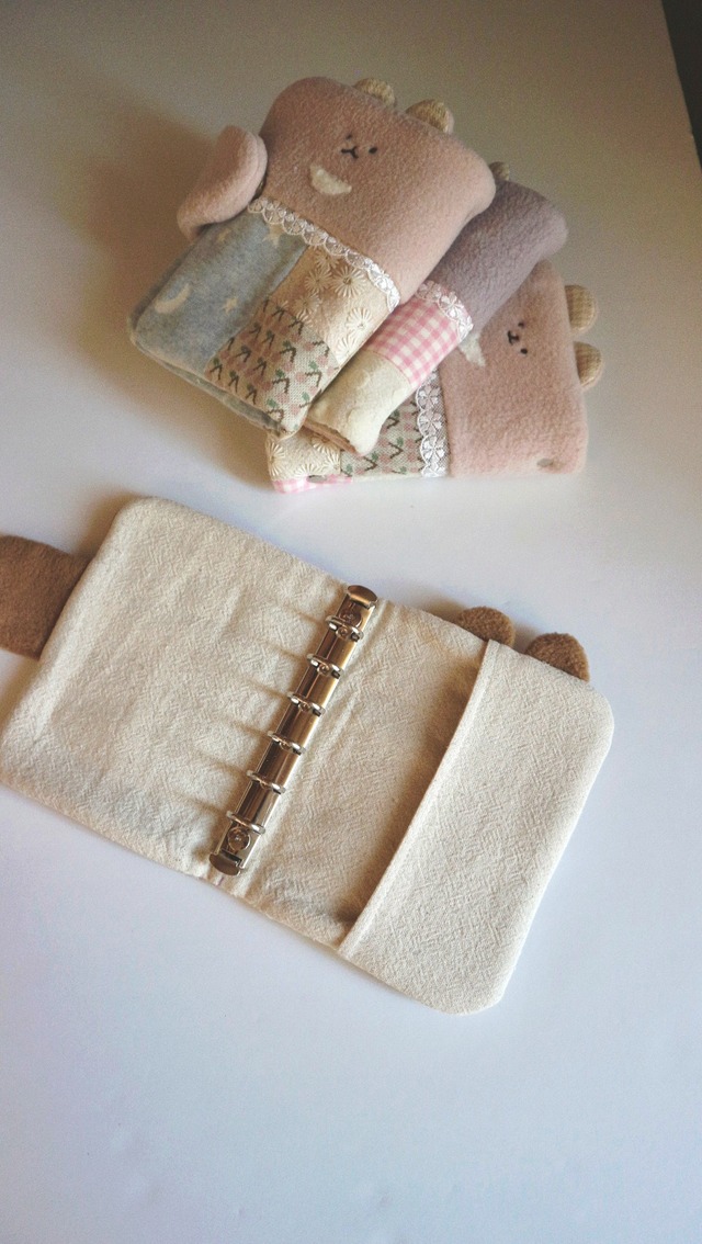 【たぶんいずれいつか販売】つみきのわぐまのシール手帳