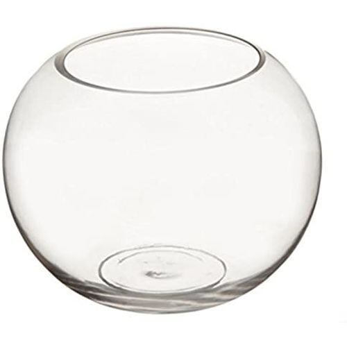 ガラス 容器 テーブル ボウル 金魚鉢 大 おしゃれ インテリア オブジェ アクアリウム テラリウム 花瓶 15cm Larafrem