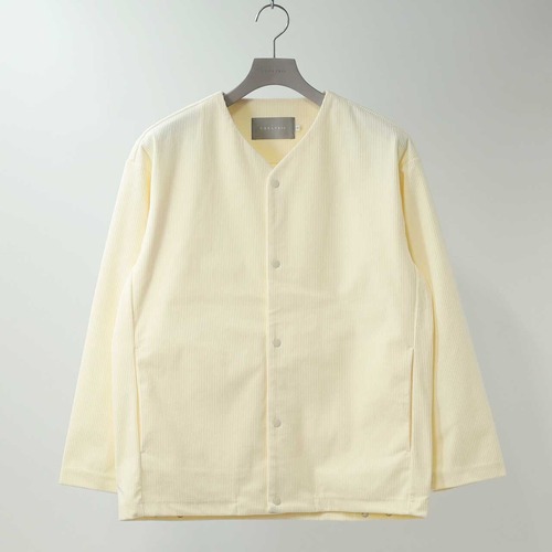CURLY&Co./TRICOT CORDUROY SNAP BUTTON CARDIE