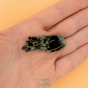 «即納» Coucou Suzette Black Cat Hair Clip