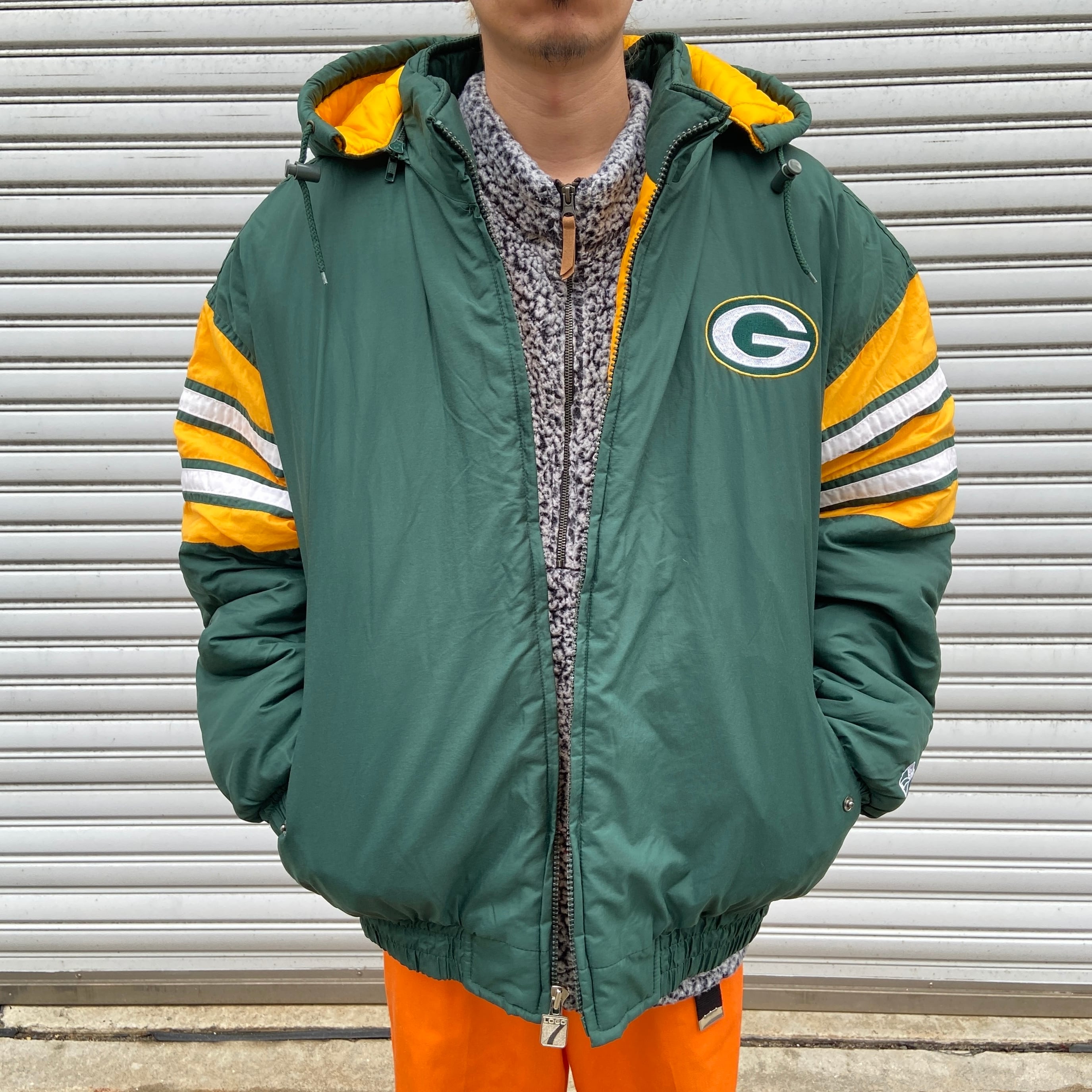 90s NFL グリーンベイパッカーズ 中綿キルティングチーム 90s NFL グリーンベイパッカーズ 中綿キルティングチーム