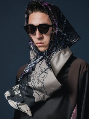 【25AW】NONTOKYO ノントーキョー / ダイレクトプリントマフラー