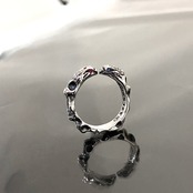 EAGLE RING w/RUBY and SAPPHIRE / イーグルリング・ルビー サファイヤ