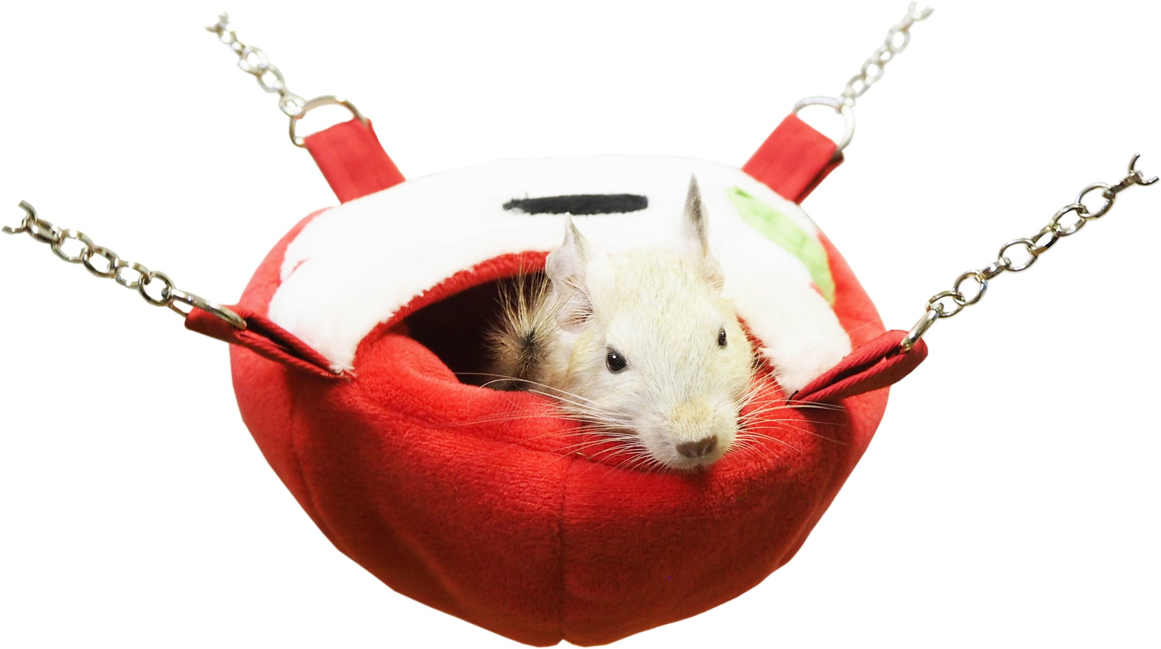 【小動物】フルーツカップ りんご/オレンジ