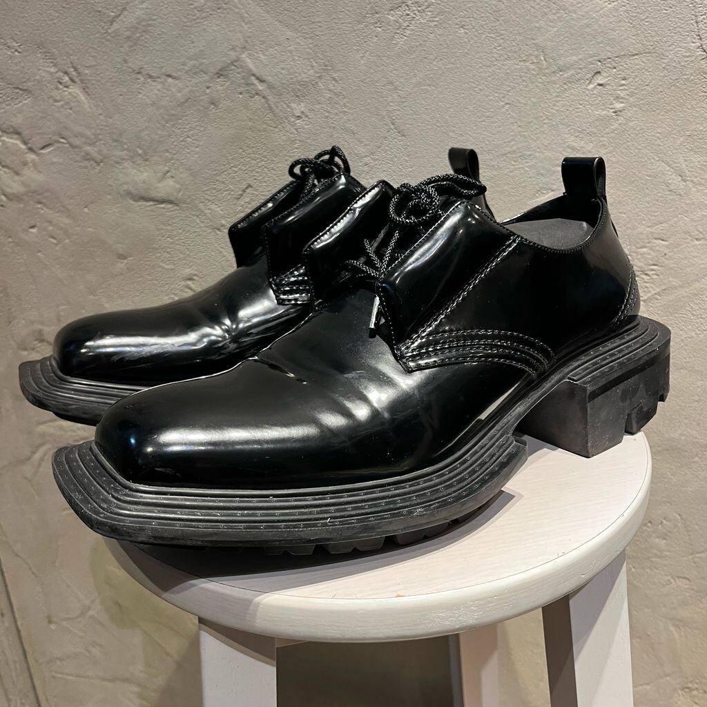 Untitlab アンタイトル Square Plain Toe Leather Shoes Untitlab アンタイトル Square Plain Toe Leather Shoes