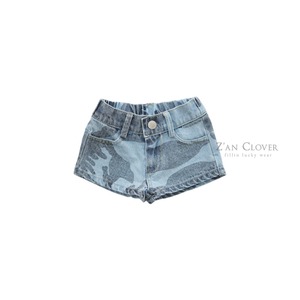 [Z’AN CLOVER] Denim camo shorts +fee3 / [지안클로버] 데님카모쇼츠