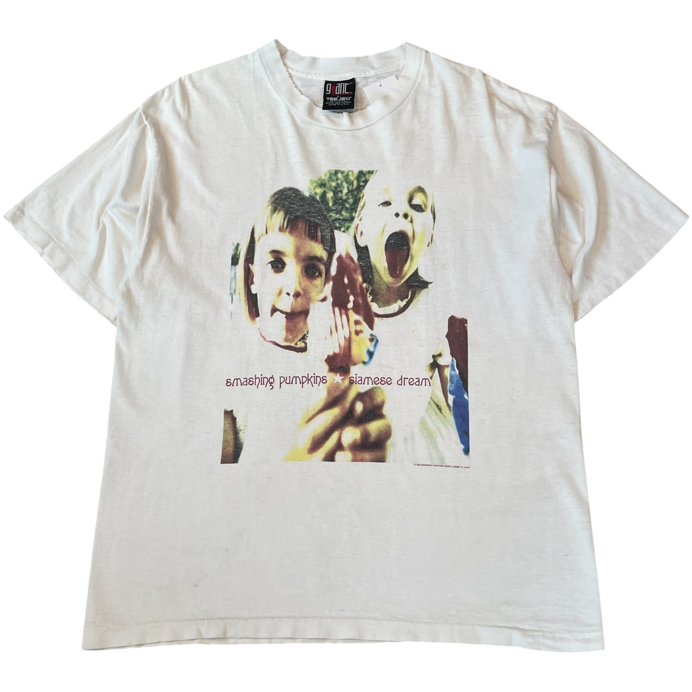 Super Special!!! 1993s THE SMASHING PUMPKINS "rock invasion tour" T-shirt