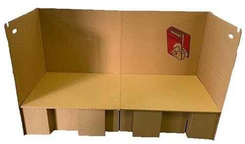 段ボールベッド「ひらいてポン」M-2200 カバーなしタイプ 段ボールベッド「ひらいてポン」M-2200 カバーなしタイプ