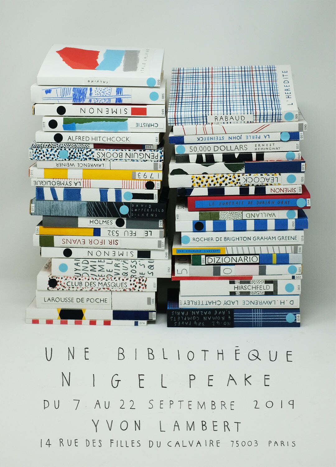フランス限定】額装付き 人気北欧アーティストNigel Peake 両面