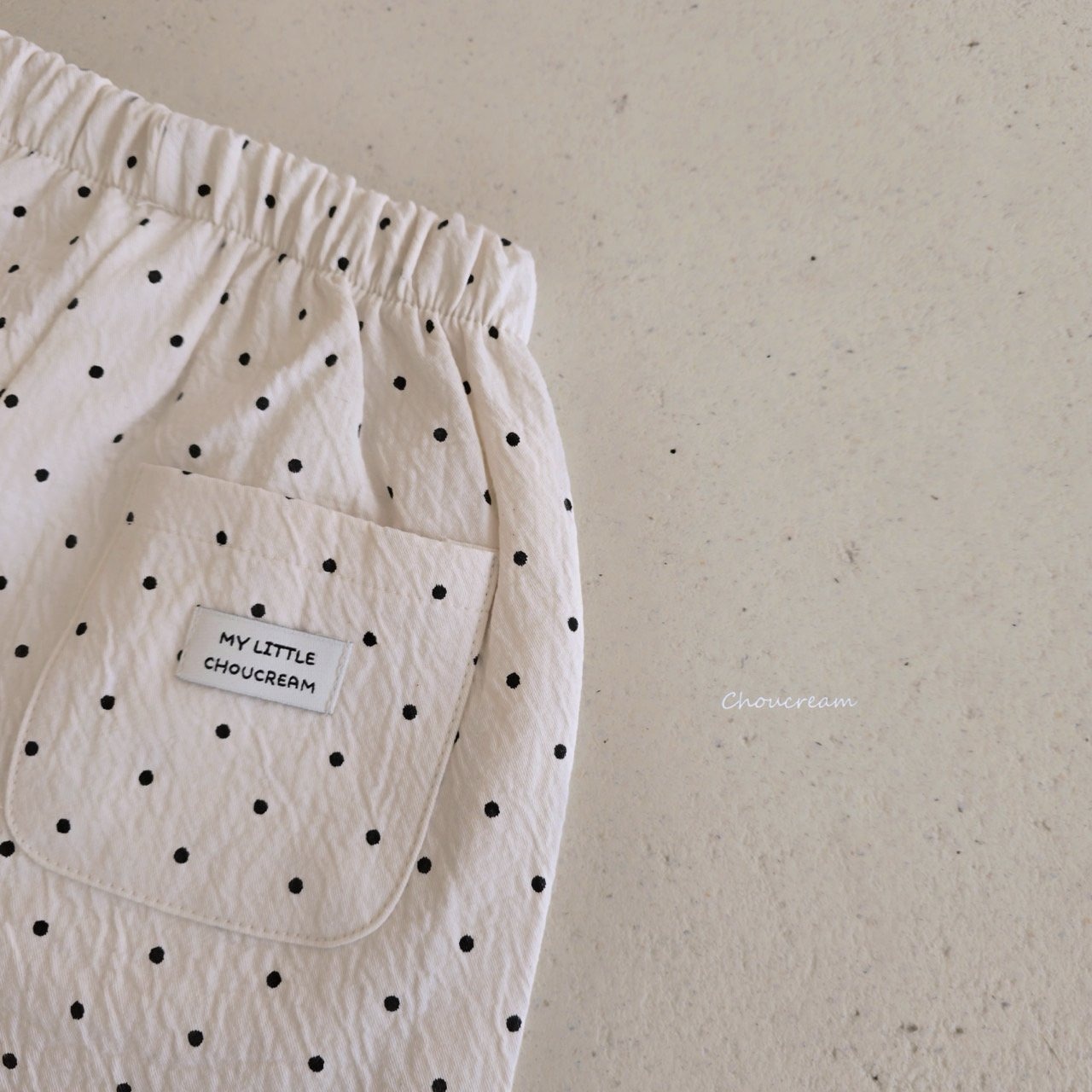 [choucream] Dot wide pants / [슈크림] 도트와이드팬츠