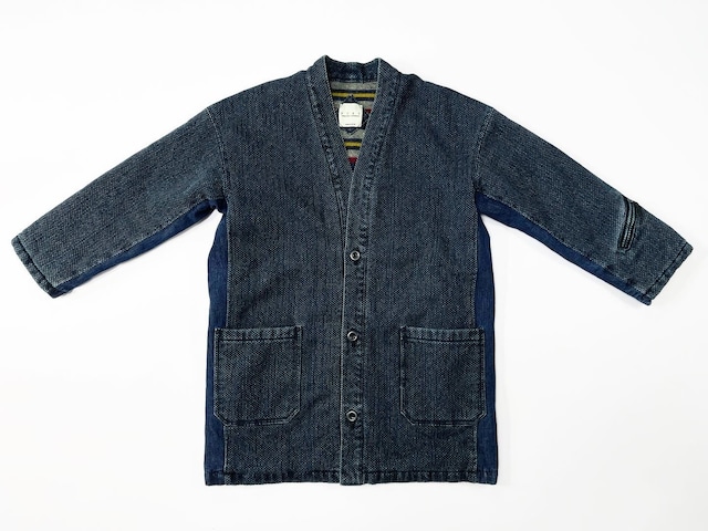 21AW インディゴ刺し子着物ジャケット / Indigo sashiko kimono jacket