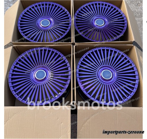 メルセデスベンツ W222 W233 S クラス S580 S63 22インチバイオレットスタイルホイールフィット -BRN-11636