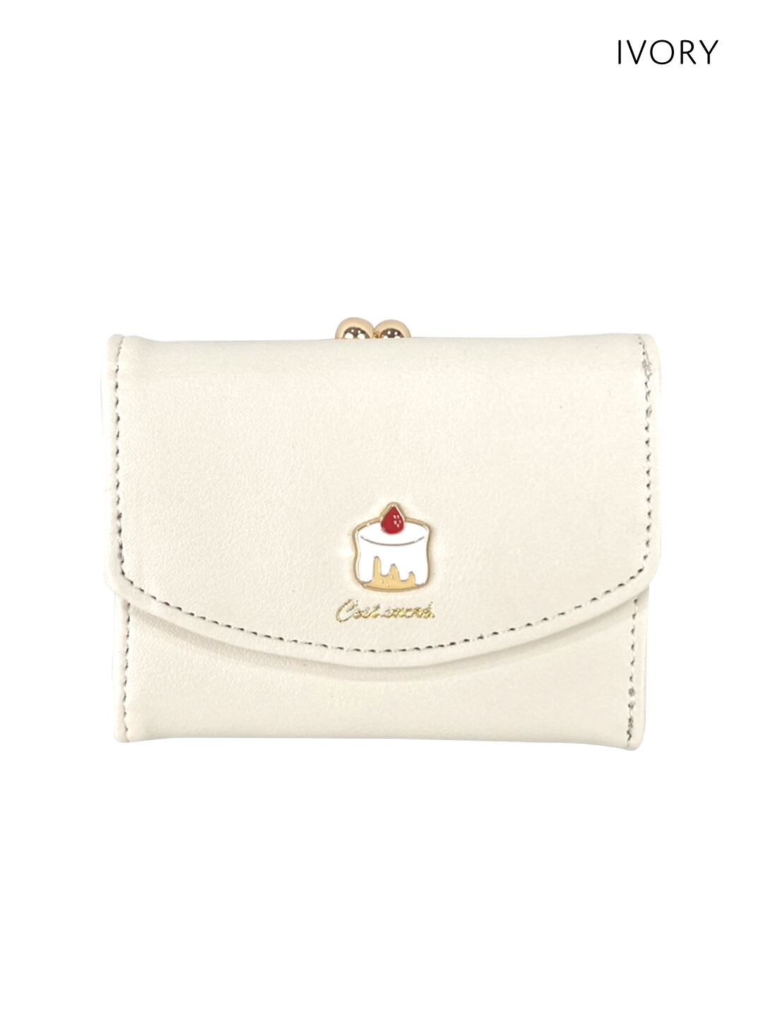 ショートケーキがま口折財布 / JW-0645 | sunny side(サニーサイド)