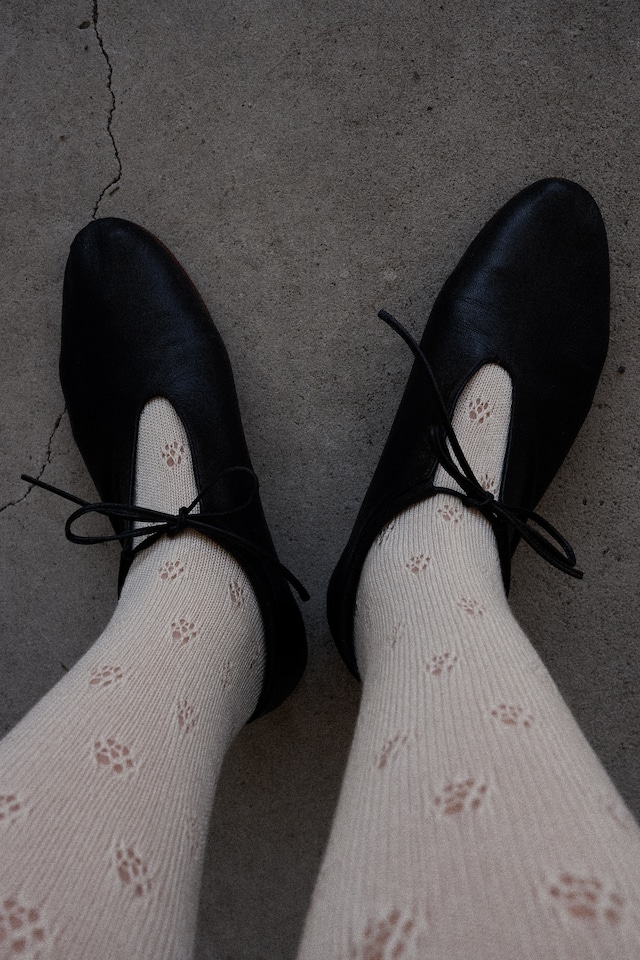 North pole Lyocell tights col.Floral white