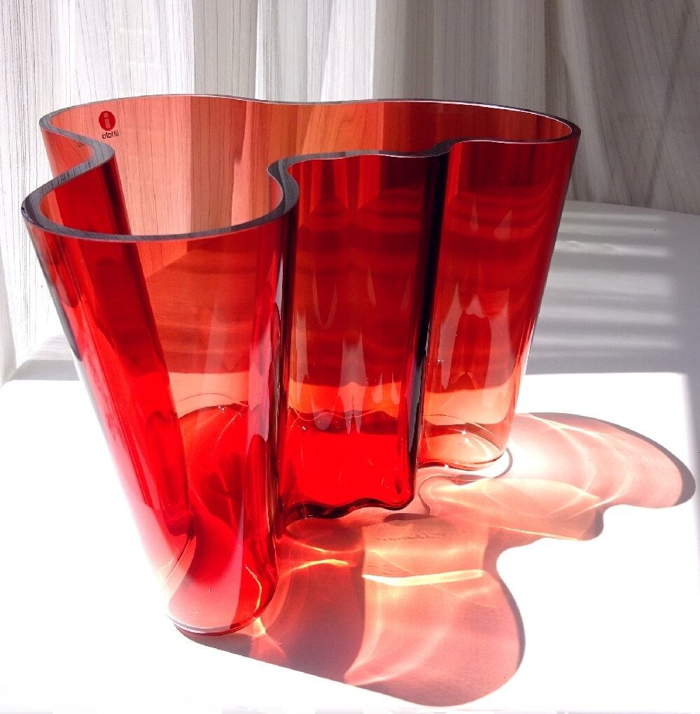 iittala / イッタラ アアルト アールト フラワーベース クランベリー