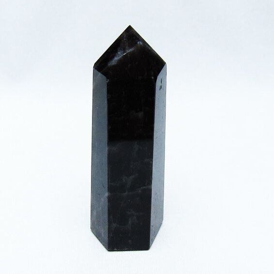 モリオン 黒水晶 六角柱 ポイント 142-10634