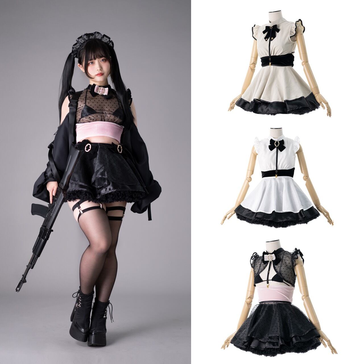 M企画 フェティッシュメイド9点セット メイドデザイン | EMUPROJECT