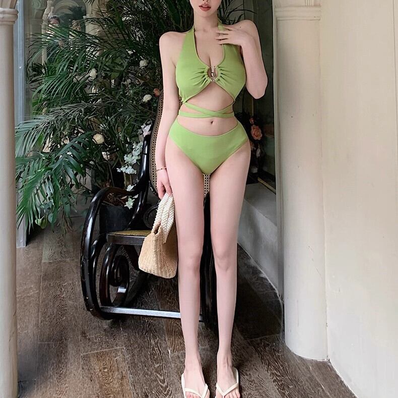 レディース 水着 ビキニ セパレート セクシー フロントデザイン