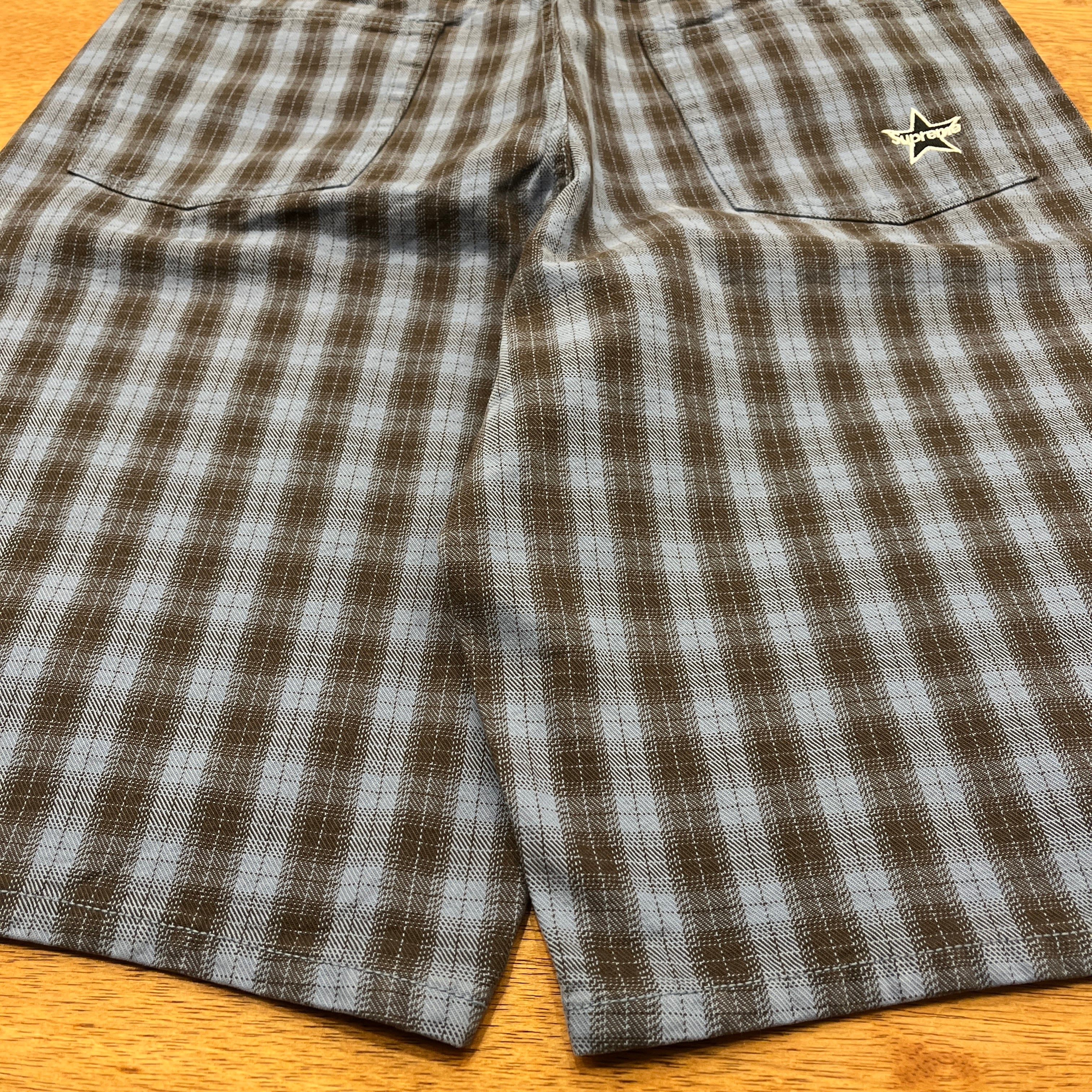 2024SS SUPREME PLAID BAGGY SHORT | safarionline