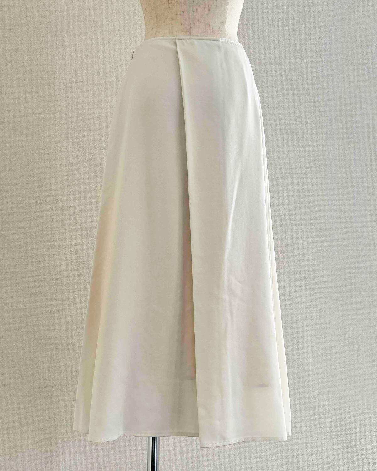 レザー見えラップスカート【 日本製 / 手洗い可】 | 小さいサイズ専門