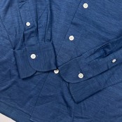 Kamakura Shirts Active カマクラシャツ 長袖シャツ M/ネイビー メンズ