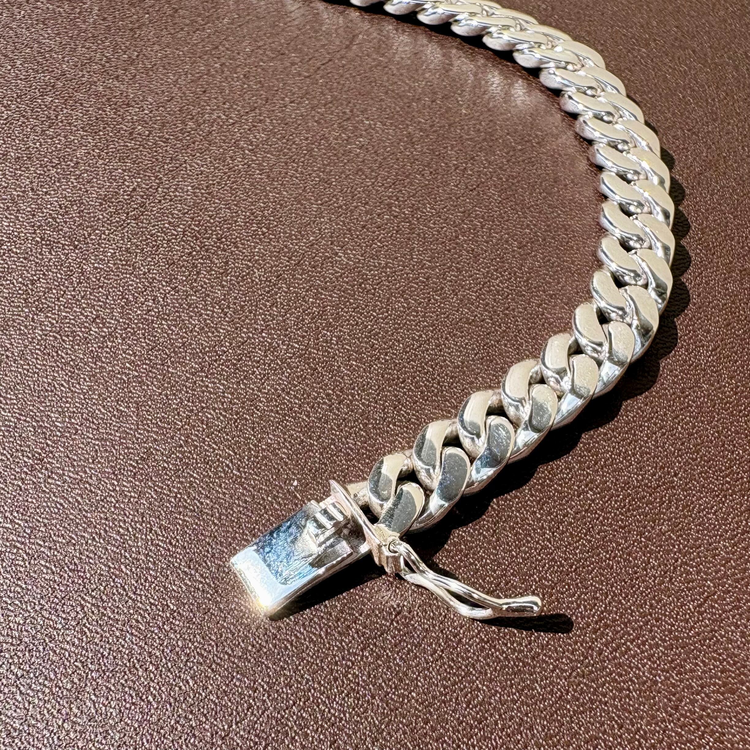 Silver925 喜平ブレスレット 約30g 幅8.1mm 17cm メンズ シルバー925