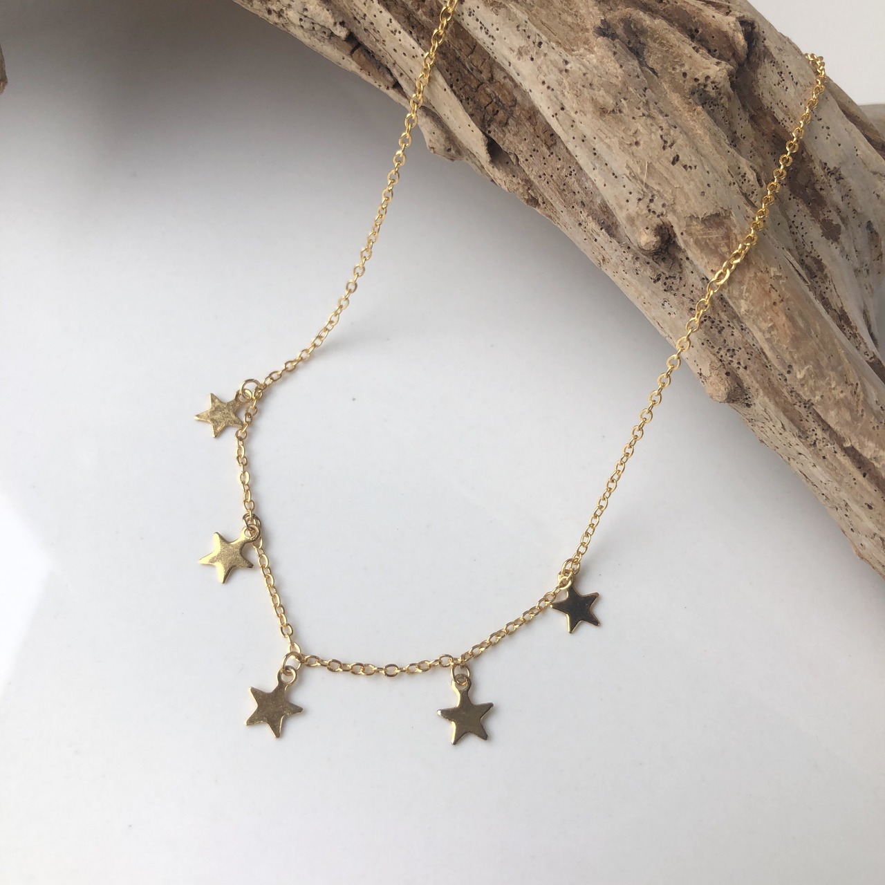 スターチャーム　チョーカーネックレス［GKN020］