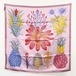 未使用品　HERMES　エルメス　カレ90　Index Bromeliaceae　ブロメリアの目録　シルクスカーフ　大判ショール　23-1299