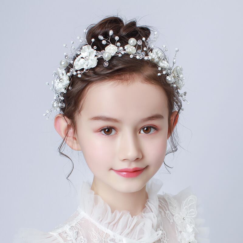 即納】子供髪飾り カチューシャ ピアノ発表会 ヘアアクセサリー 誕生日