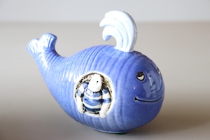 リサラーソン　青い海のヨナ　陶器