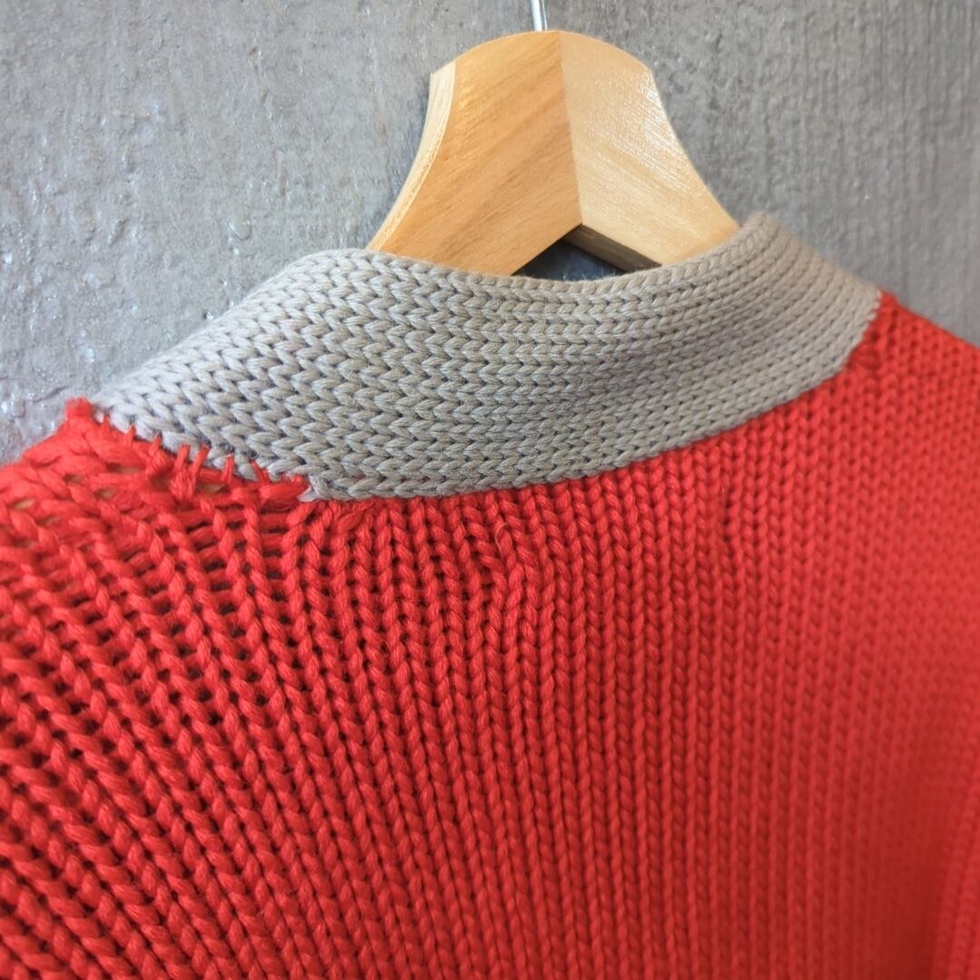 USED］60s Vintage MINUTEMAN Wool Knit Lettered Cardigan | THE END