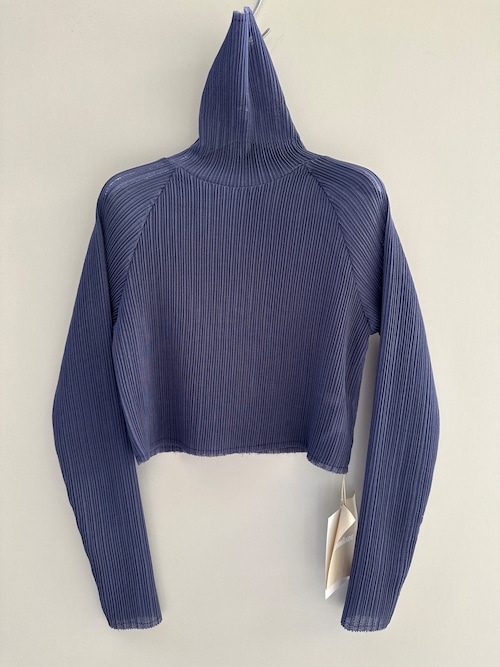 LEINWANDE　Plets Turtleneck Cropped Top (通販のお問い合わせ)