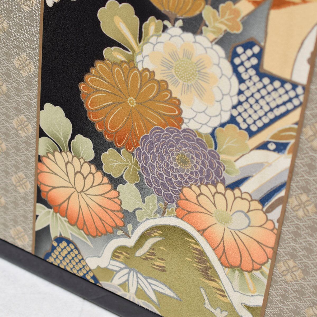 美術屏風 古布 鶴に御所車 | SUZUTAME ONLINESHOP vogue 美術屏風 古布 鶴に御所車 | SUZUTAME ONLINESHOP vogue