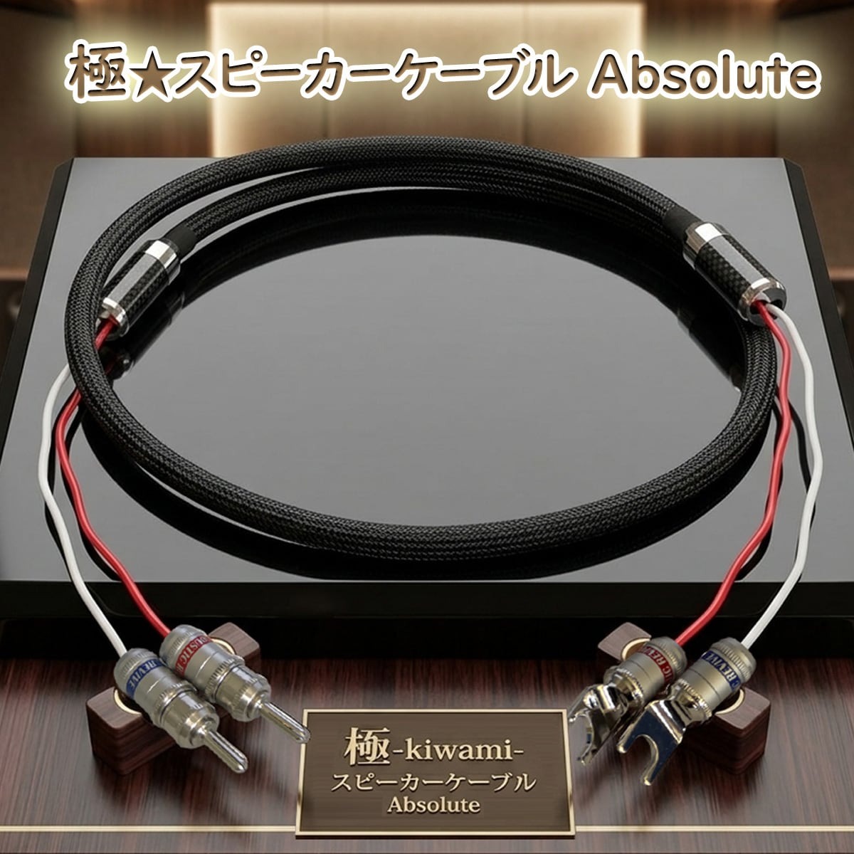 極-kiwami- スピーカーケーブル Absolute | 極☆自宅試聴EC