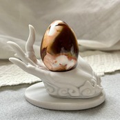 カーネリアンオルカアゲート*エッグ0610*天然石*天然石インテリア*置き物