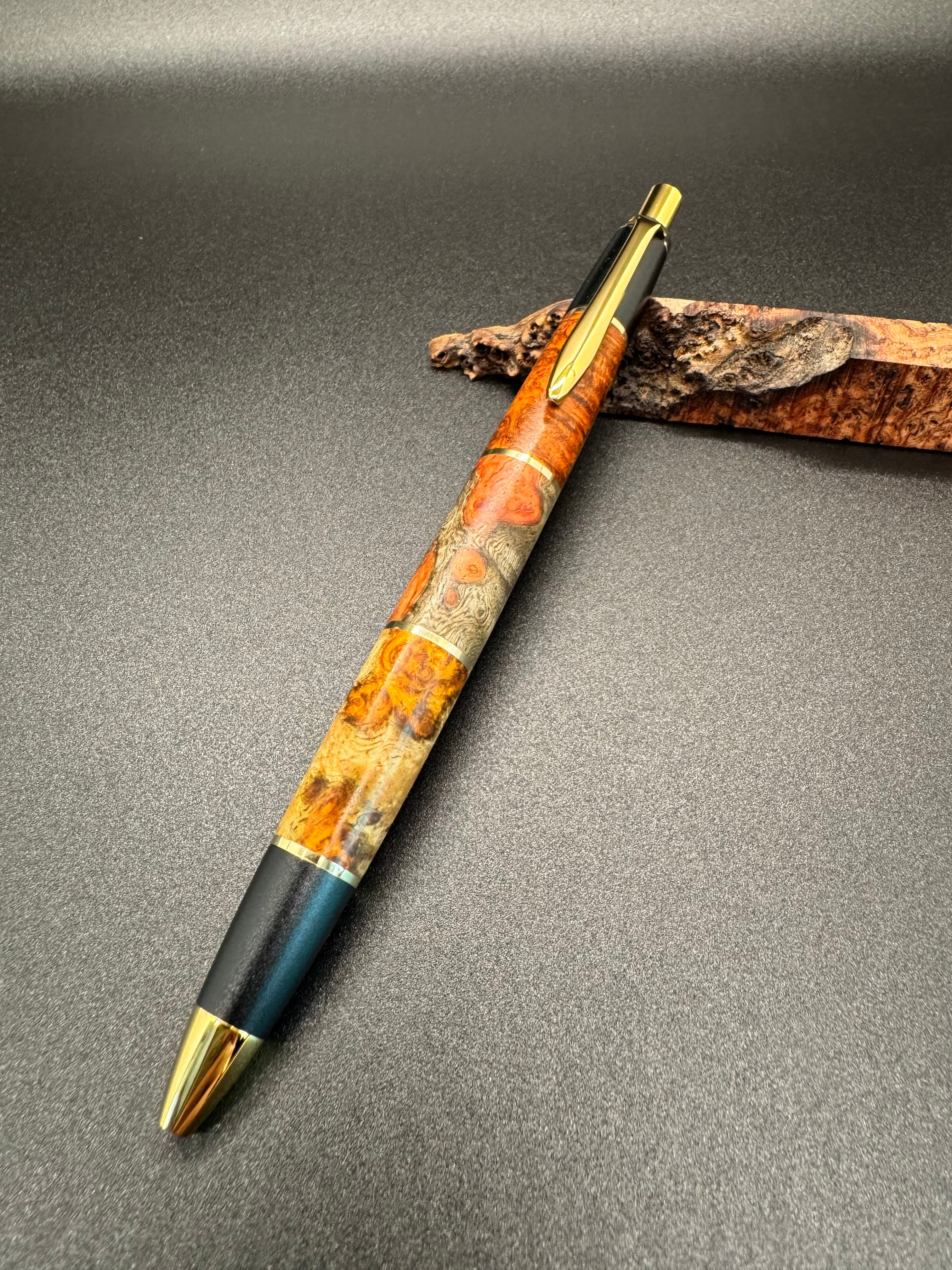 本花梨瘤紅白 シャープペンシル0.5mm | あけぼの工房