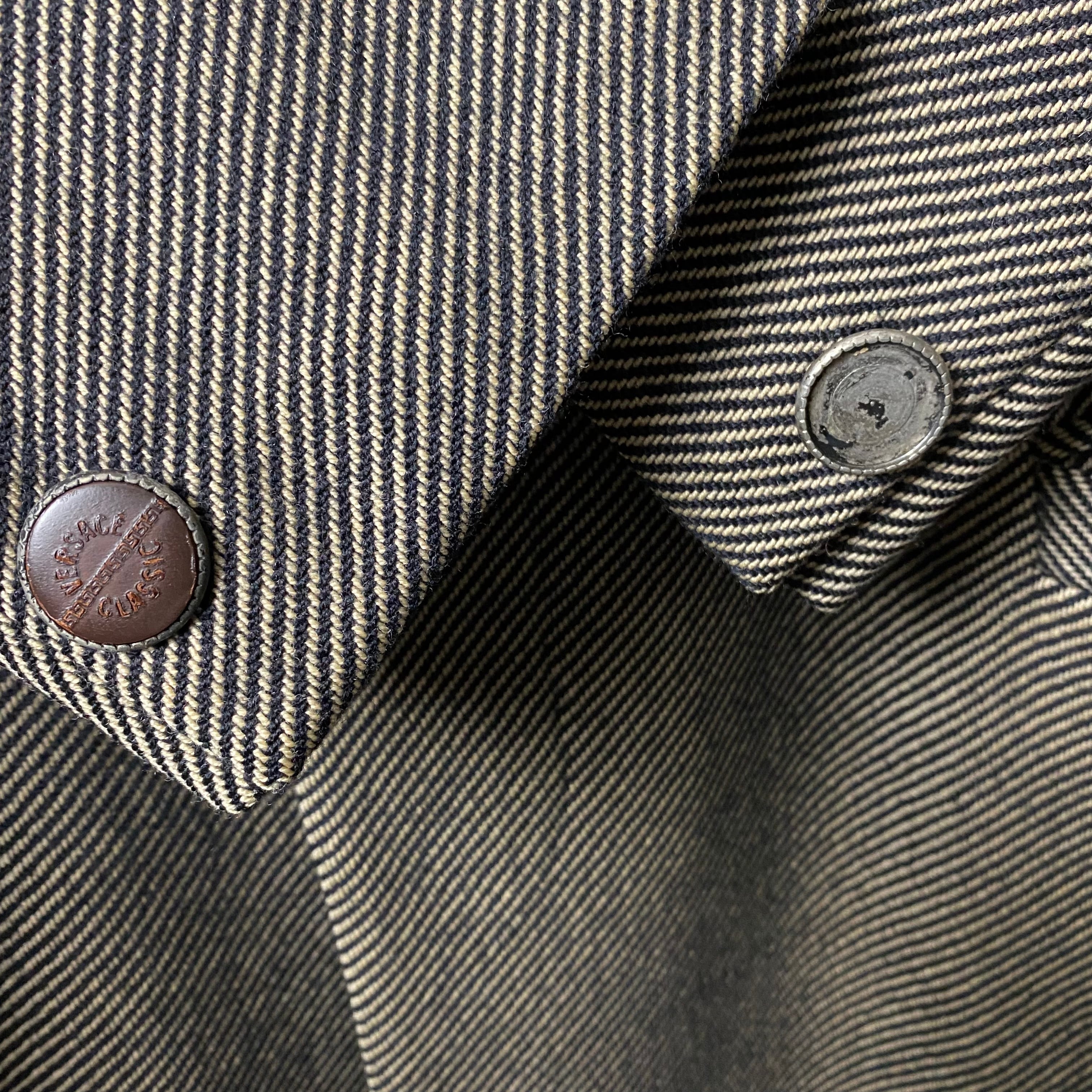 vintage VERSACE CLASSIC V2 tweed coat | NOIR ONLINE