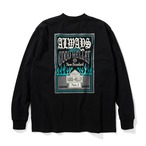 GOODHELLER " PK LOGO 9.5OZ L/S TSHIRT " BLACK