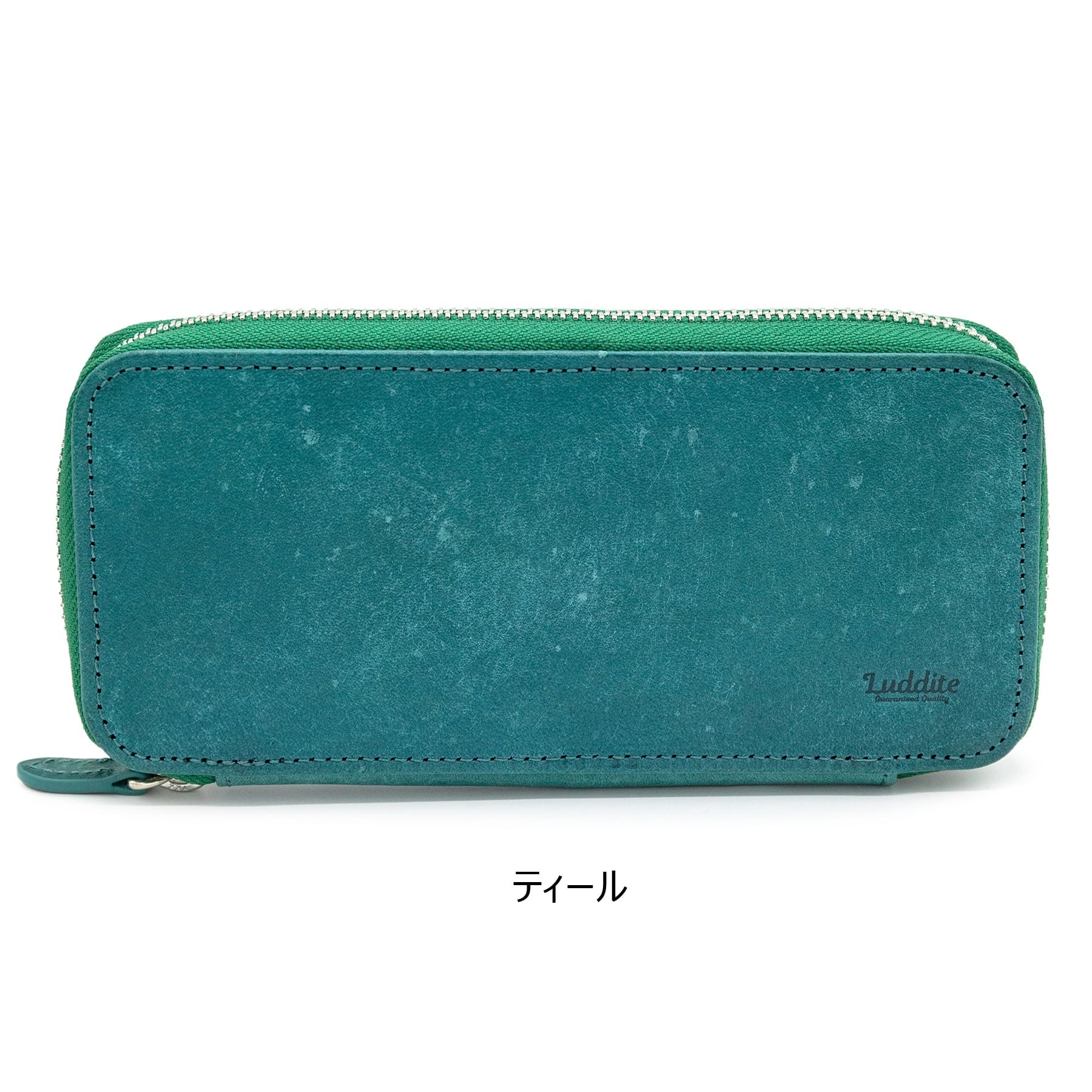 Luddite ラウンドジップペンケース エッセンシャル MAYA ティール ラウンドジップペンケース エッセンシャル MAYA | Luddite ラダイト