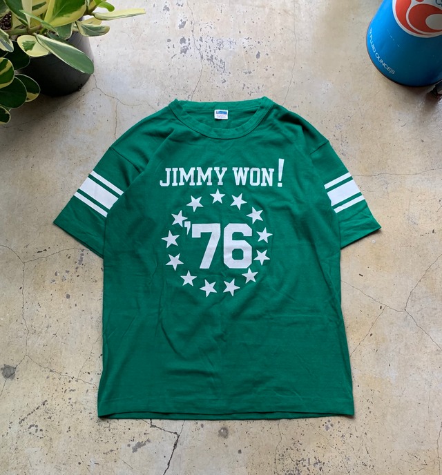 1970-80's United States Textiles  "DEKALB" Ringer Tee