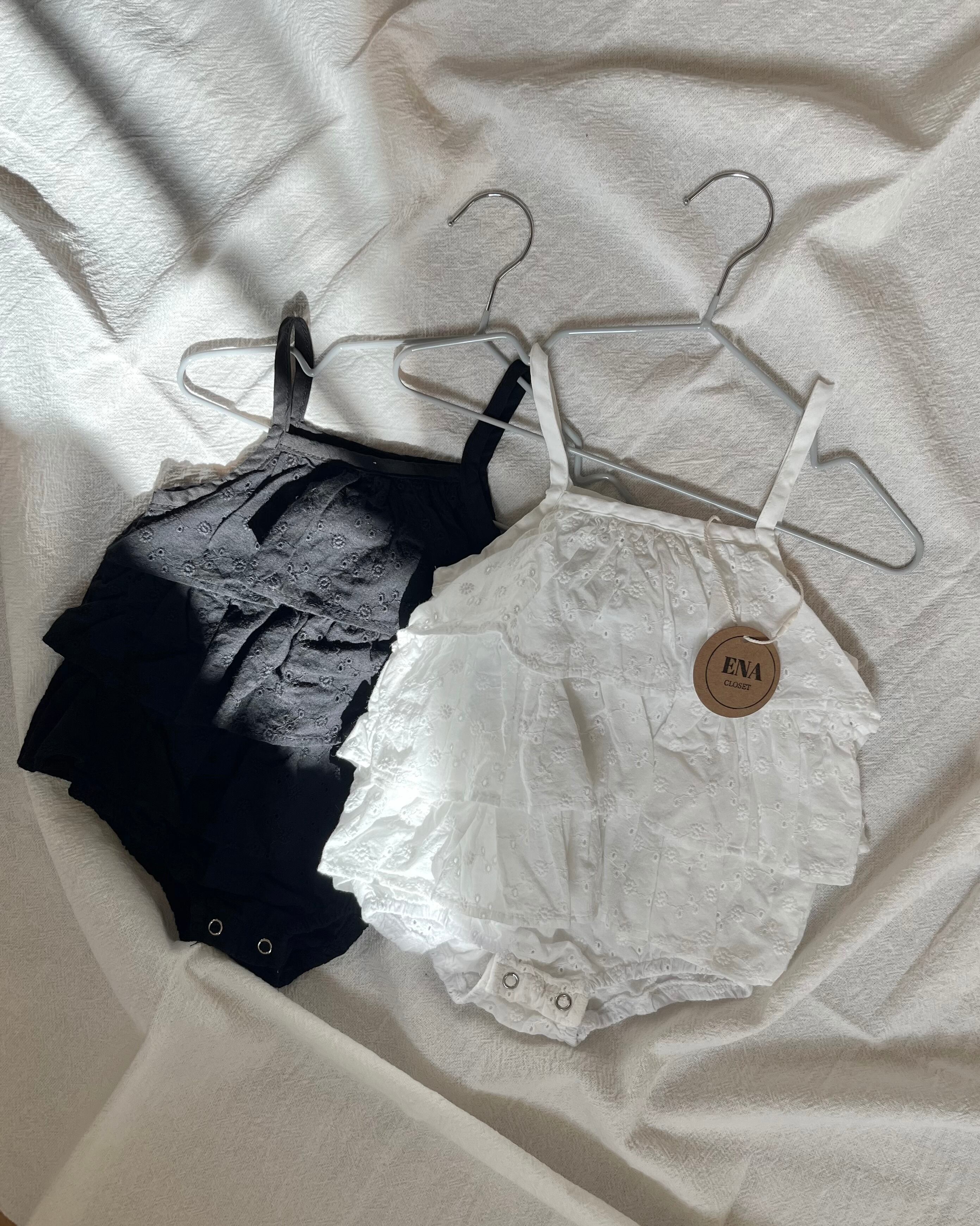 即納/BEBE HOLIC Flower cancan rompers