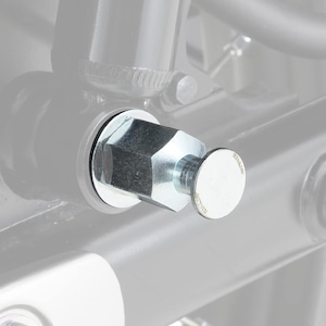 【在庫のみ】デイトナ(Daytona) バイク スタンドフック ミニバイク(モンキー/CT125など)用 ツインショックM10ボルト対応 スプールナット シルバー 2個入り 26378