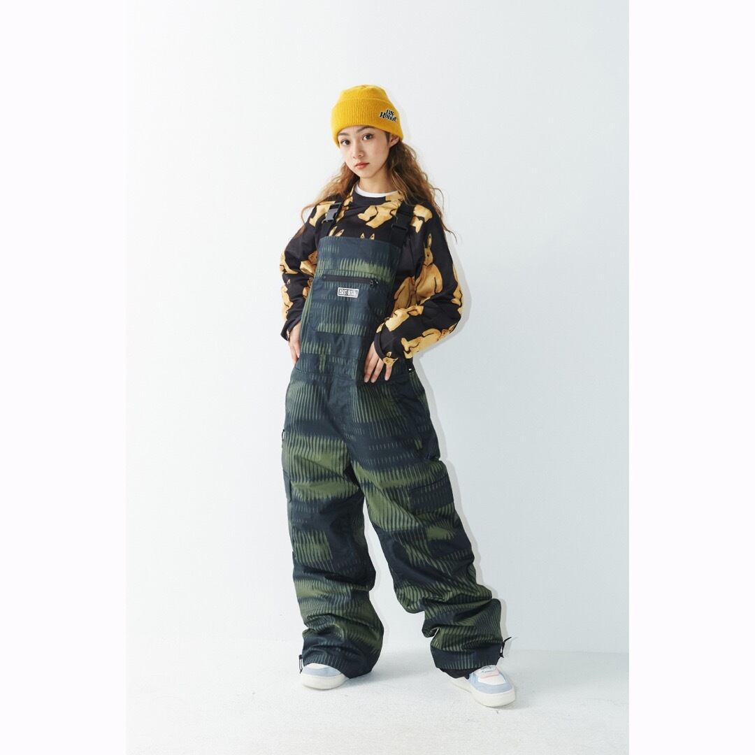 22-23 BSRABBIT IVT CARGO BIB PANTS スノーボード ウェア 
