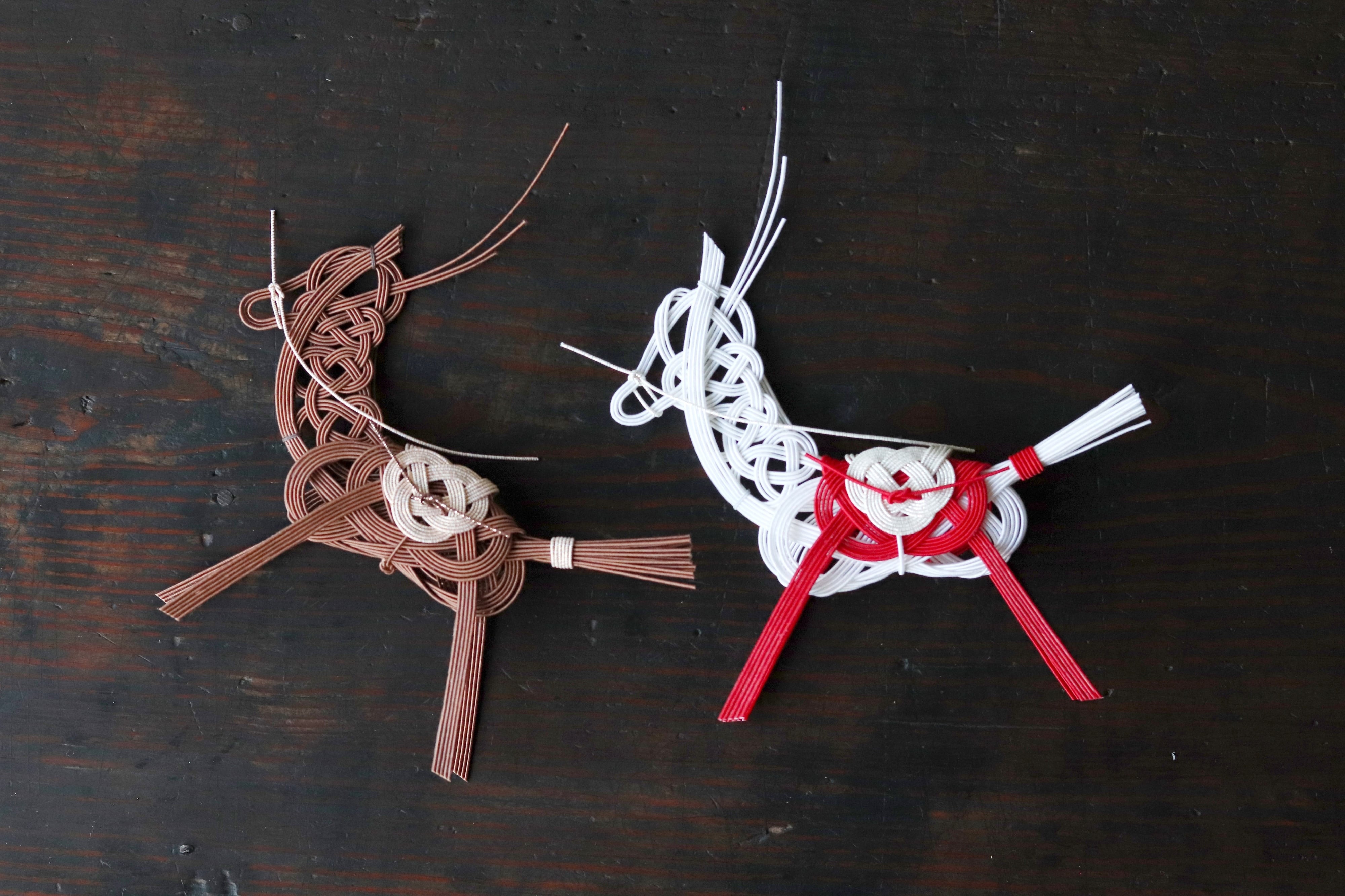 水引細工キット 干支 午［オンライン講座 2025年12月制作課題