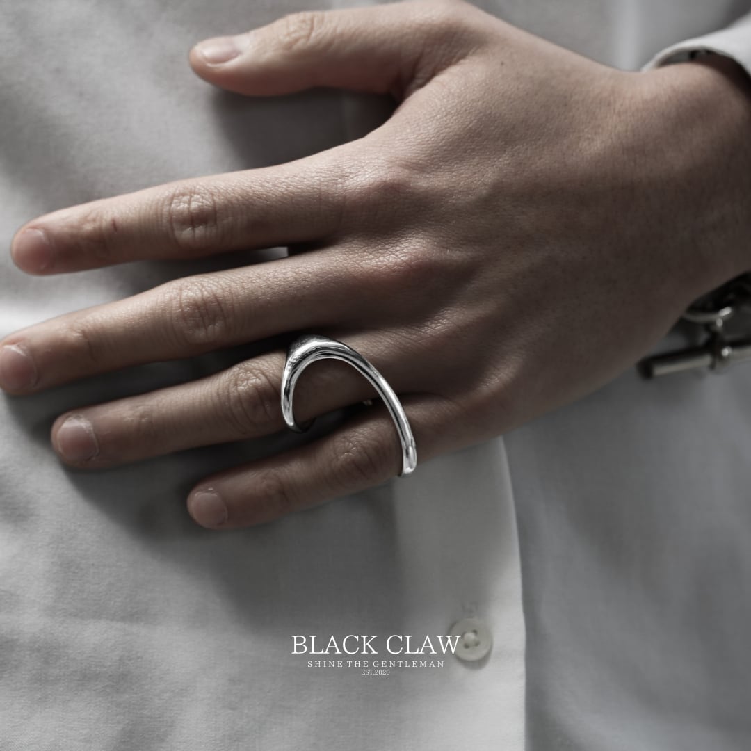 S925 Double Ring / 【B&C】