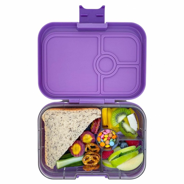 Yumbox (ヤムボックス）leakproof お弁当箱 730 ml Panino (Mサイズ) -  パープル - パンダ