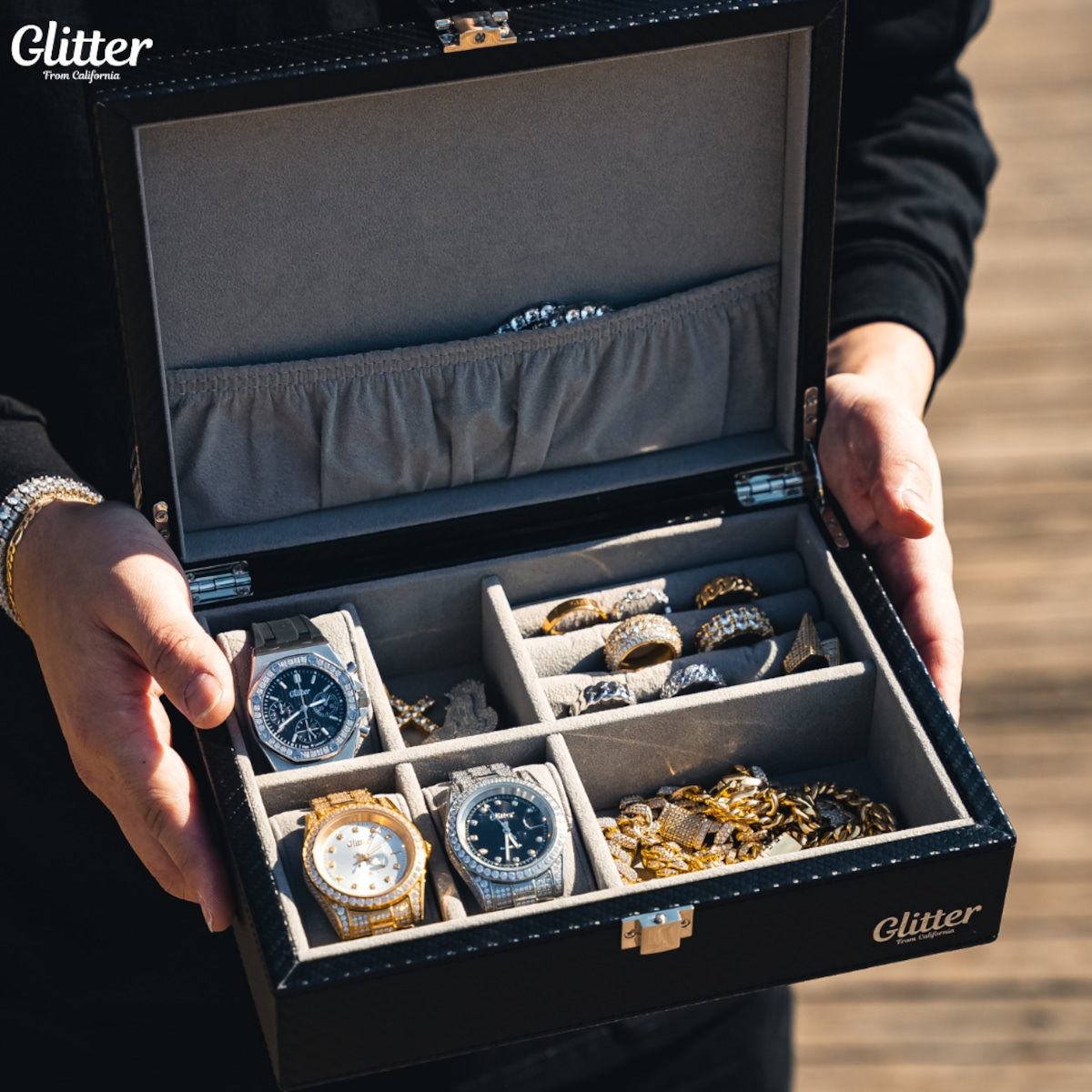 ぎんGlitter ジュエリーボックス ぎんGlitter ジュエリーボックス Glitter Voyage Jewelry Box