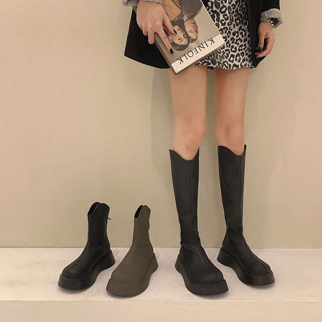 ブーツオータムレッド 靴 シューズ 秋物 フェイクシューズ90962682716