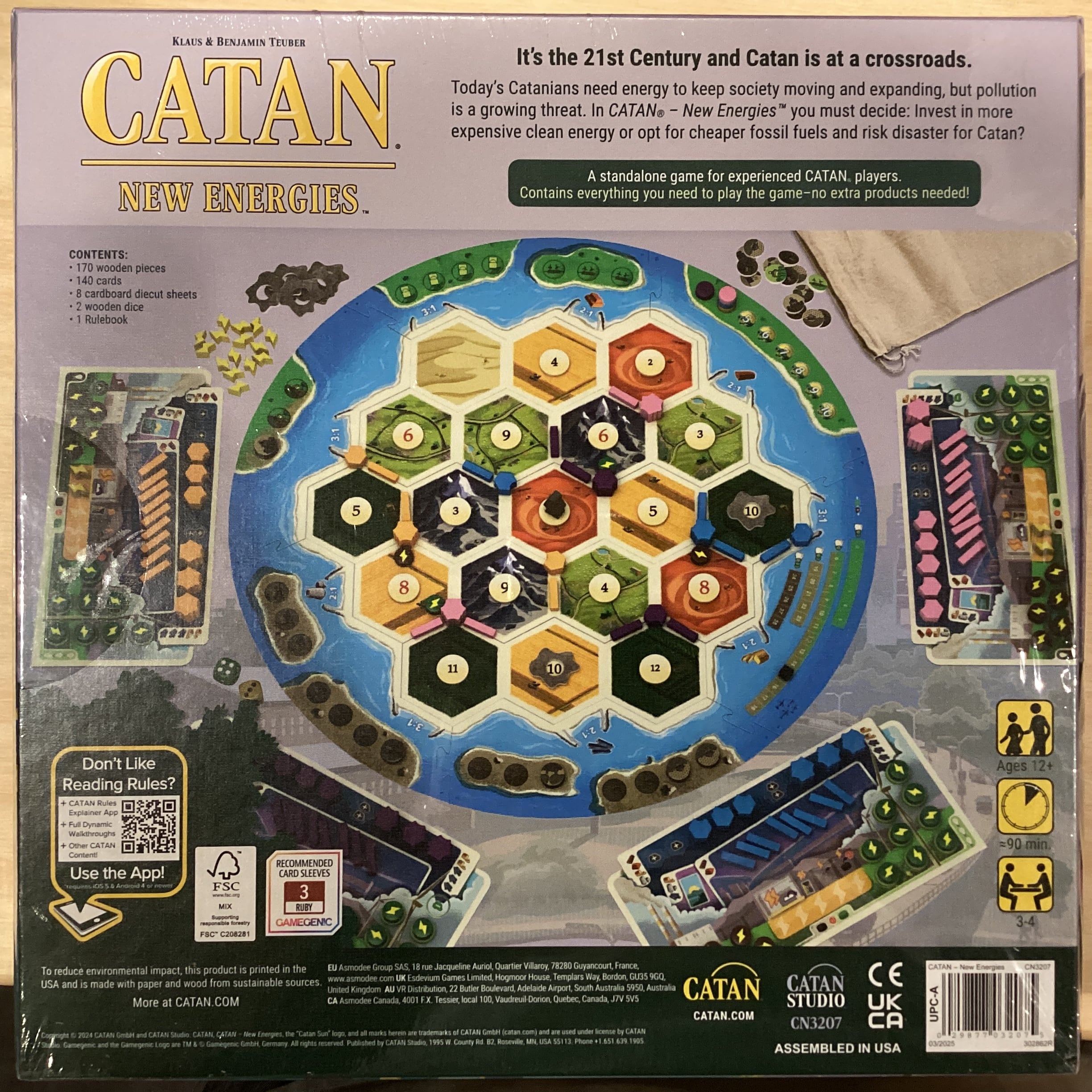 カタン エネルギー 日本語説明書付き英語版 | ボードゲームショップ7Gold